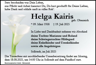 Helga Kairis