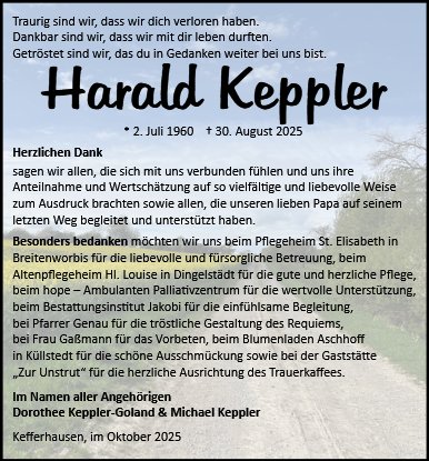 Harald Keppler