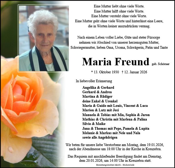 Maria Freund