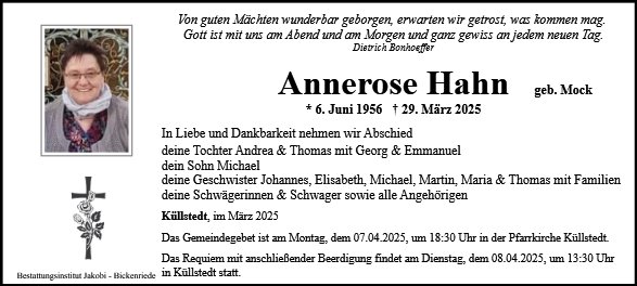 Anna-Rosa Hahn