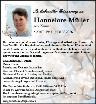 Hannelore Müller