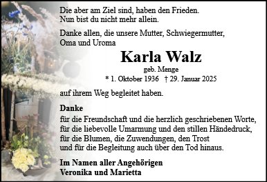 Karla Walz