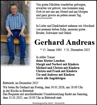 Gerhard Andreas