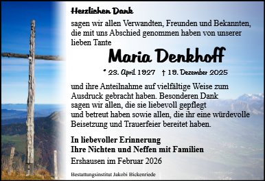 Maria Denkhoff