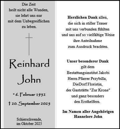 Reinhard John