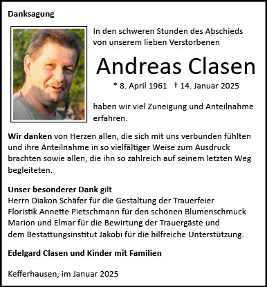 Andreas Clasen