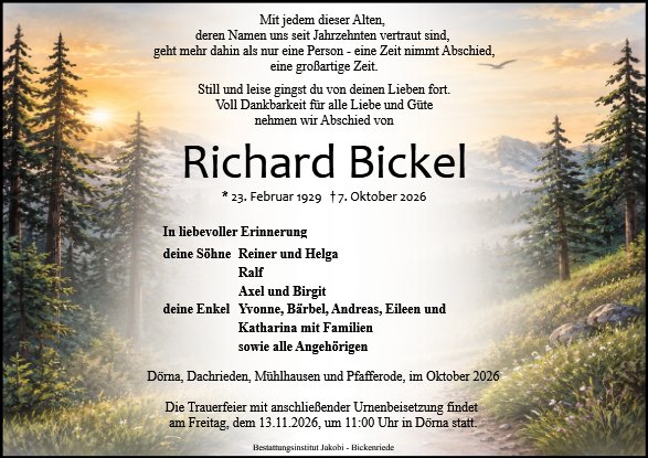 Richard Bickel
