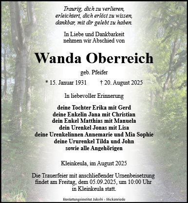 Wanda Oberreich