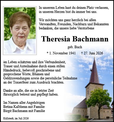 Theresia Bachmann