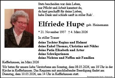 Elfriede Hupe