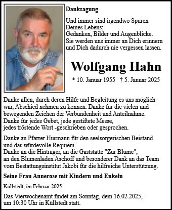 Wolfgang Hahn