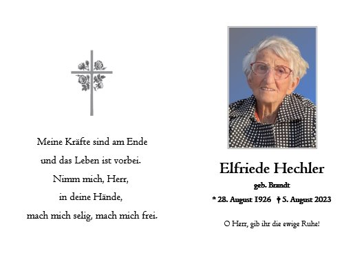Elfriede Hechler