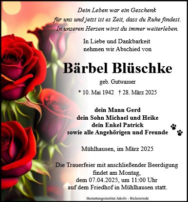 Bärbel Blüschke