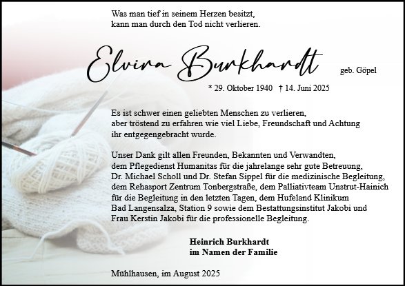 Elvira Burkhardt
