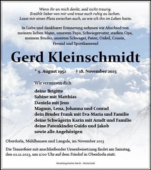 Gerd Kleinschmidt