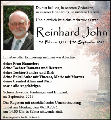 Reinhard John