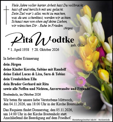 Rita Wodtke