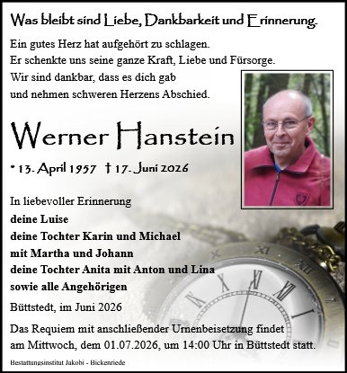 Werner Hanstein