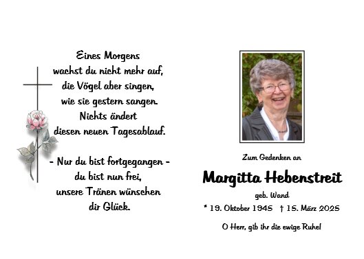 Margitta Hebenstreit