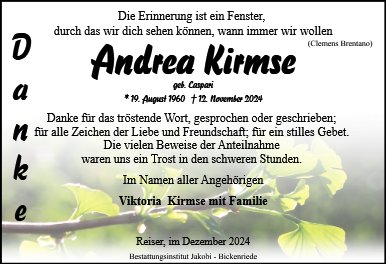 Andrea Kirmse