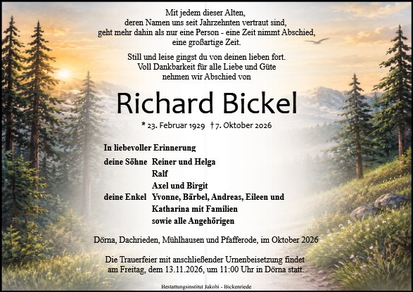 Richard Bickel