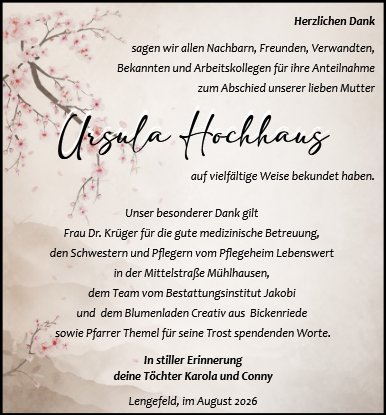 Ursula Hochhaus