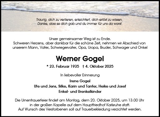 Werner Gogel