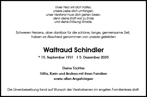 Waltraud Schindler
