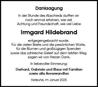 Irmgard Hildebrand