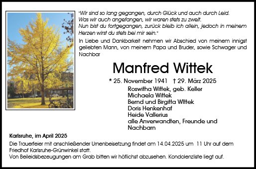 Manfred Wittek