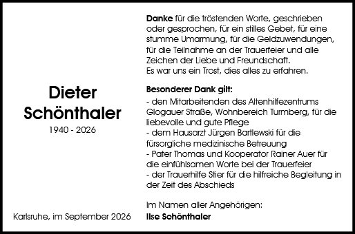 Dieter Schönthaler