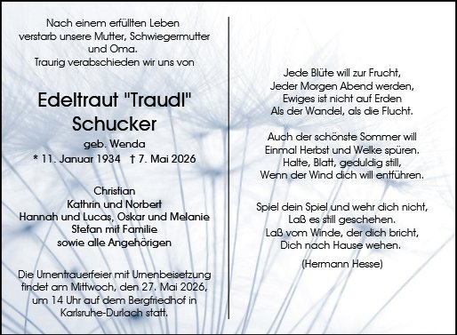 Edeltraut Schucker