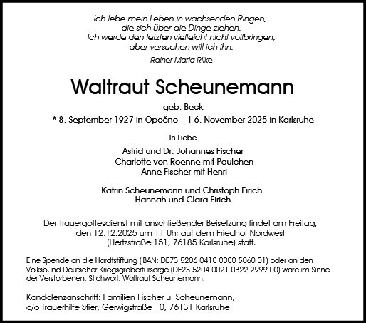 Waltraut Scheunemann