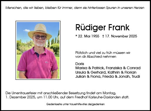 Rüdiger Frank