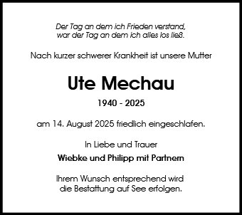 Ute Mechau