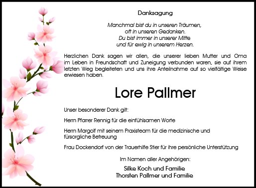 Lore Pallmer