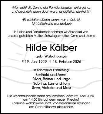 Hildegard Kälber