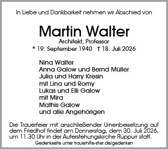 Martin Walter