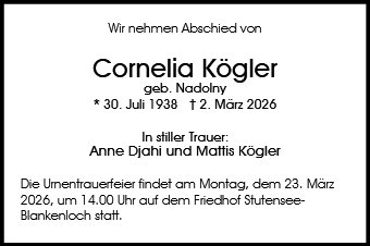 Cornelia Kögler