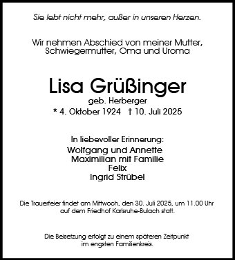 Lisa Grüßinger