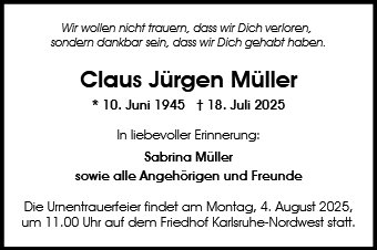 Jürgen Claus Müller