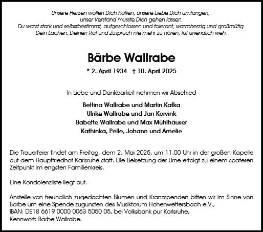 Bärbe Wallrabe