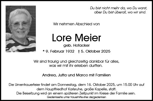Lore Meier