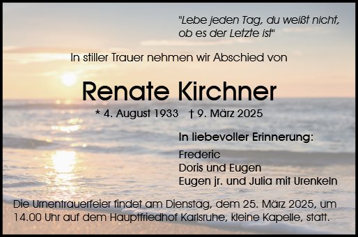 Renate Kirchner