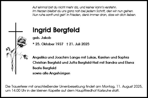 Ingrid Bergfeld