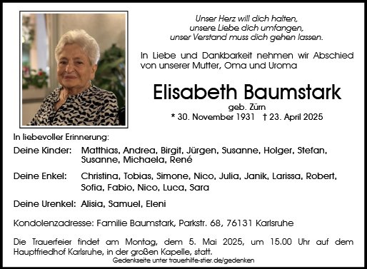 Elisabeth Baumstark