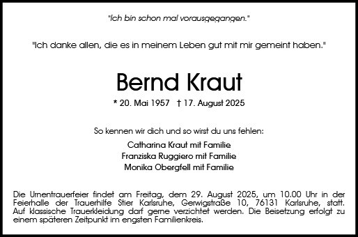 Bernd Kraut