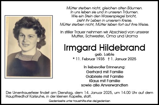 Irmgard Hildebrand