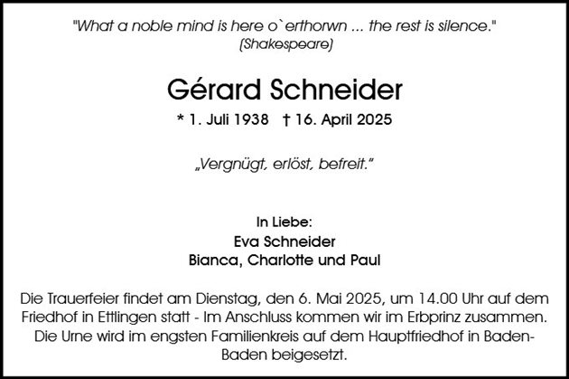 Gerhard Schneider