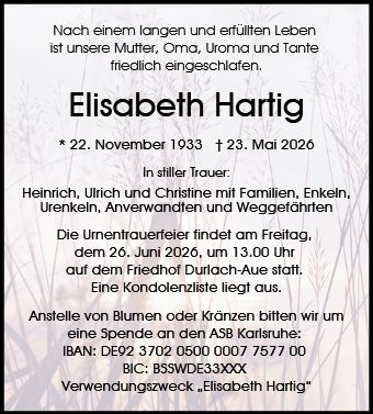 Elisabeth Hartig